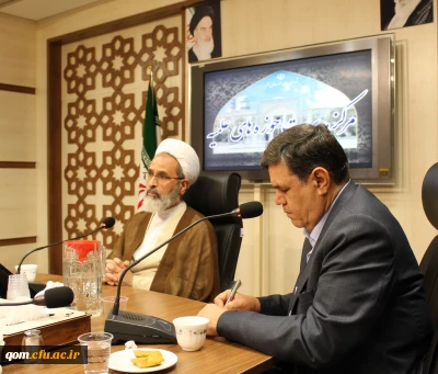 دیدار هیئت رئیسه دانشگاه فرهنگیان و مدیران استانی دانشگاه با آیت الله اعرافی