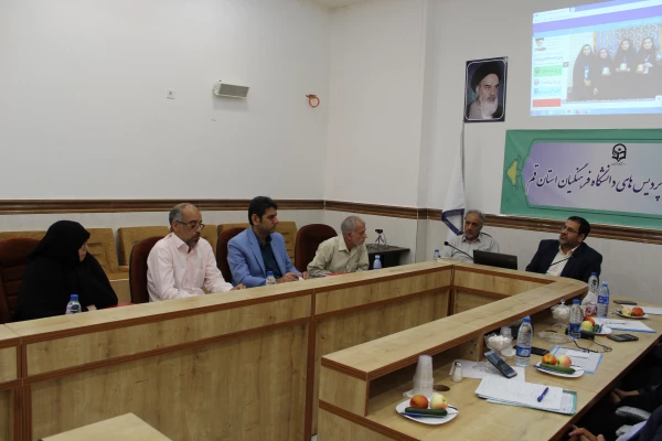 برگزاری اولین جلسه اعضای کارگروه ممیزی استقرار میز خدمت استان با مسئولین دانشگاه فرهنگیان استان قم