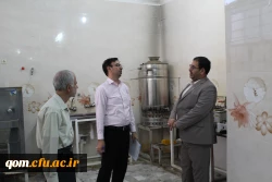 بازدید سرپرست مدیریت امور پردیس های استان از مراحل آماده سازی پردیس های سطح استان 3