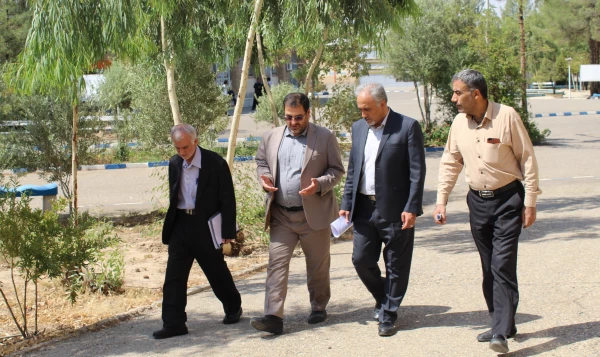 بازدید سرپرست مدیریت امور پردیس های استان از مراحل آماده سازی پردیس های سطح استان 9