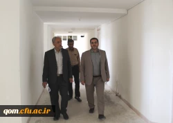 بازدید سرپرست مدیریت امور پردیس های استان از مراحل آماده سازی پردیس های سطح استان 10