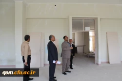 بازدید سرپرست مدیریت امور پردیس های استان از مراحل آماده سازی پردیس های سطح استان 11