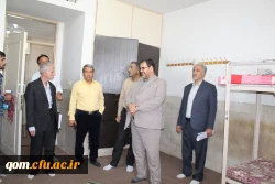 بازدید سرپرست مدیریت امور پردیس های استان از مراحل آماده سازی پردیس های سطح استان 13