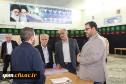 بازدید سرپرست مدیریت استانی از مراحل مصاحبه شوندگان چند برابر ظرفیت ورودی 98  2
