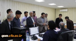 بازدید سرپرست مدیریت استانی از مراحل مصاحبه شوندگان چند برابر ظرفیت ورودی 98  3