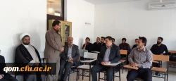 دیدار سرزده دکتر خنیفر ریاست دانشگاه فرهنگیان در اولین روز شروع سال تحصیلی از پردیس آیت الله طالقانی(ره) قم به روایت تصویر 4