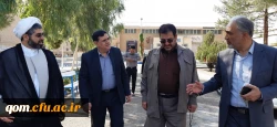 دیدار سرزده دکتر خنیفر ریاست دانشگاه فرهنگیان در اولین روز شروع سال تحصیلی از پردیس آیت الله طالقانی(ره) قم به روایت تصویر 8