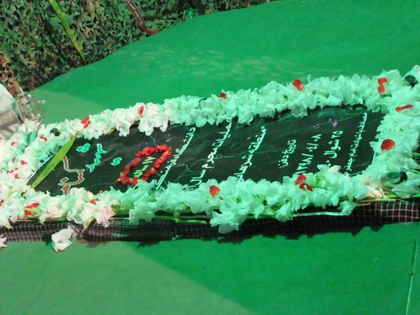 برگزاری یادواره شهید گمنام مدفون در پردیس حضرت معصومه (س) 2