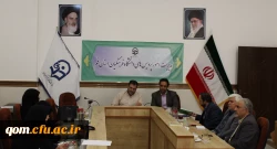 جلسه ستاد برگزاری مراسم هفته پژوهش دانشگاه فرهنگیان استان قم 