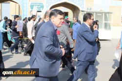 دکتر حسین خنیفر رییس دانشگاه فرهنگیان  در جمع  دانشجومعلمان در راهپیمایی ۱۳ آبان استان قم حضور پیدا کرد. 6