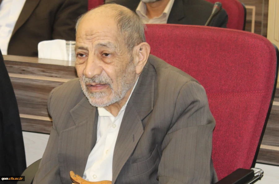 استاد پیشکسوت جناب آقای محمد جعفر نجفی علمی دارفانی را دواع گفت 2