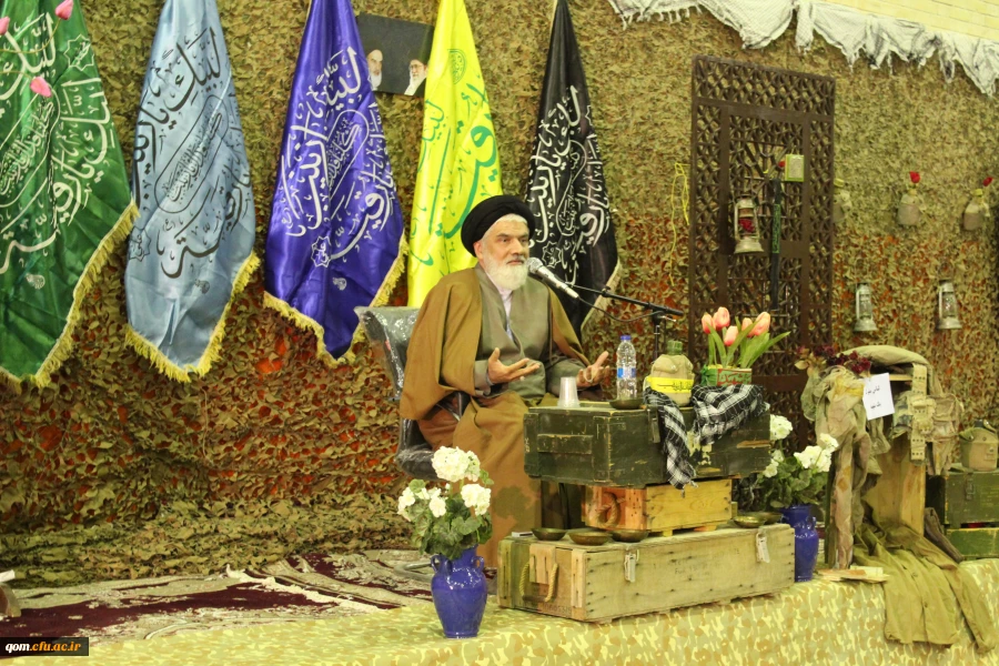 ویژه برنامه باشکوه بزرگداشت هفته بسیج در پردیس حضرت معصومه(س)  استان قم برگزار شد. 2