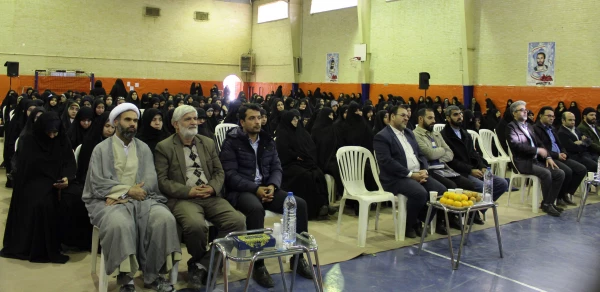 ویژه برنامه باشکوه بزرگداشت هفته بسیج در پردیس حضرت معصومه(س)  استان قم برگزار شد. 4