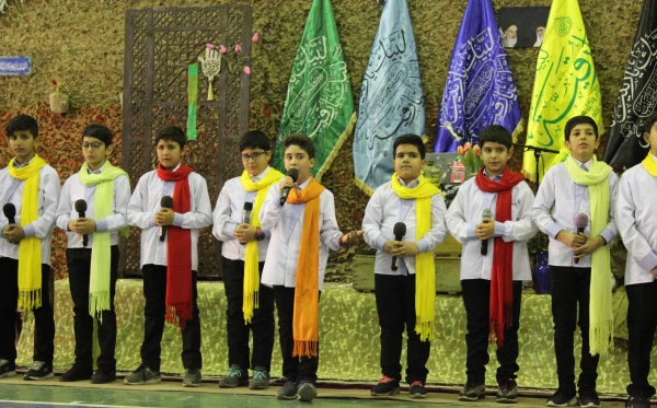 ویژه برنامه باشکوه بزرگداشت هفته بسیج در پردیس حضرت معصومه(س)  استان قم برگزار شد. 5