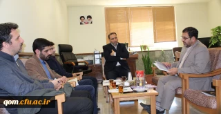 در ادامه پیگیری های مستمر سرپرست مدیریت امور پردیس های استان قم:

برگزاری جلسه کارگروه پیگیری اختصاص،زمین  (طرح ۱۰۰،۳۱)