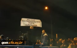 بدرقه با شکوه ابدان مطهر سردار رشید اسلام حاج قاسم سلیمانی و همرزمان مجاهدش توسط مردم انقلابی قم  10