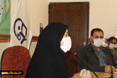 توسط خانم دکتر محمودنیا در قم برگزار شد:

نشست علمی کرونا و چالش های آموزشی و بهداشتی 