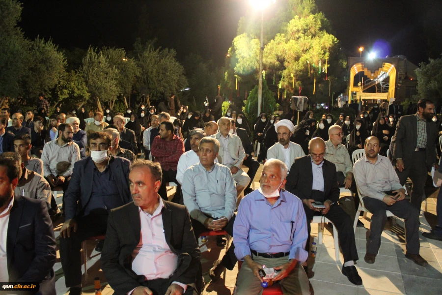 افتتاح یادمان و اولین سالگرد تشیع و تدفین شهید گمنام پردیس حضرت معصومه(س) قم 2
