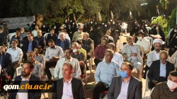 افتتاح یادمان و اولین سالگرد تشیع و تدفین شهید گمنام پردیس حضرت معصومه(س) قم 5