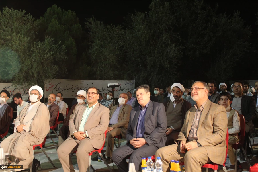 افتتاح یادمان و اولین سالگرد تشیع و تدفین شهید گمنام پردیس حضرت معصومه(س) قم 6