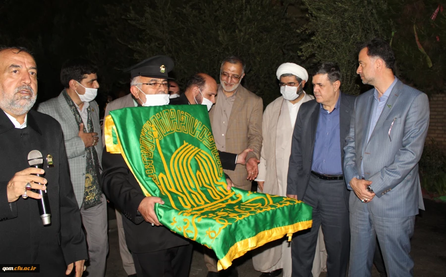 افتتاح یادمان و اولین سالگرد تشیع و تدفین شهید گمنام پردیس حضرت معصومه(س) قم 10