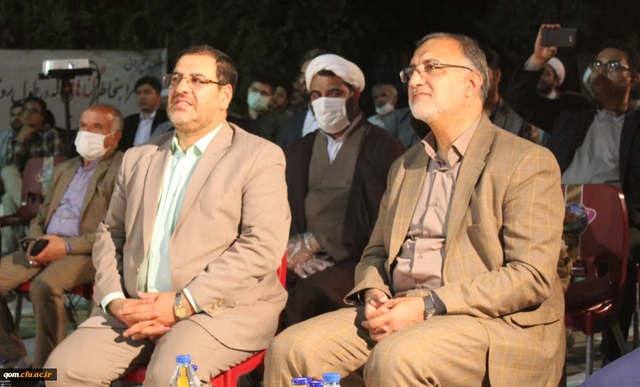 افتتاح یادمان و اولین سالگرد تشیع و تدفین شهید گمنام دانشگاه فرهنگیان استان قم - پردیس حضرت معصومه(س)  3