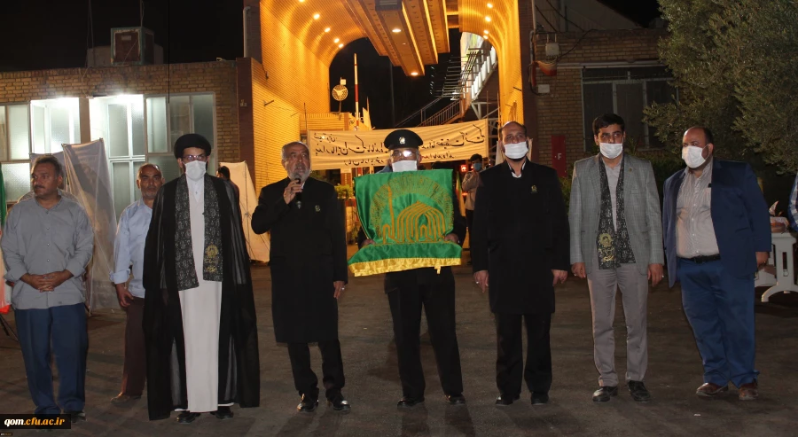 افتتاح یادمان و اولین سالگرد تشیع و تدفین شهید گمنام دانشگاه فرهنگیان استان قم - پردیس حضرت معصومه(س)  7