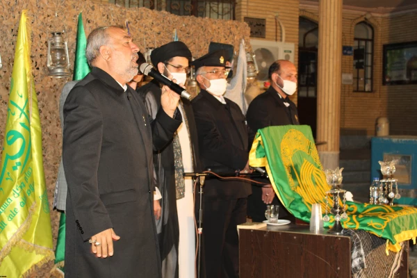 افتتاح یادمان و اولین سالگرد تشیع و تدفین شهید گمنام دانشگاه فرهنگیان استان قم - پردیس حضرت معصومه(س)  9