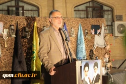 افتتاح یادمان و اولین سالگرد تشیع و تدفین شهید گمنام دانشگاه فرهنگیان استان قم - پردیس حضرت معصومه(س) 