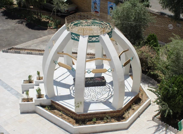 افتتاح یادمان و اولین سالگرد تشیع و تدفین شهید گمنام دانشگاه فرهنگیان استان قم - پردیس حضرت معصومه(س)  2