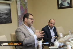 دیدار حسن محمدپور با مدیرکل راه و شهر سازی استان قم  2