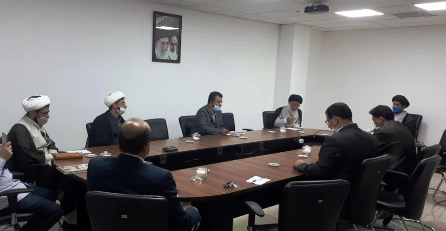 جلسه هماهنگی با آیت الله میرباقری در جهت تبدیل بیانیه گام دوم انقلاب به سرفصل های ساعات فرهنگی 2