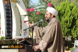 در جوار شهید گمنام دانشگاه فرهنگیان - پردیس حضرت معصومه(س) برگزار شد:
مراسم گرامیداشت هفته دفاع مقدس و تجلیل از یادگاران هشت سال دفاع مقدس 2