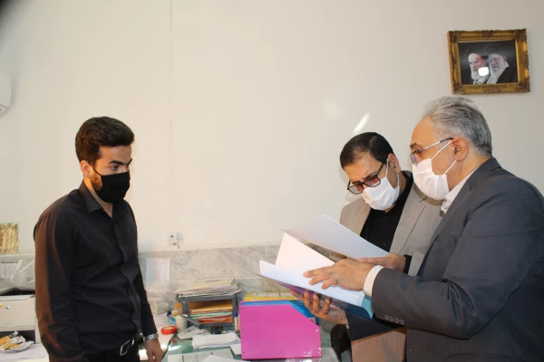 بازدید حسن محمدپور از مصاحبه قبول شدگان چند برابر ظرفیت ورودی99 3