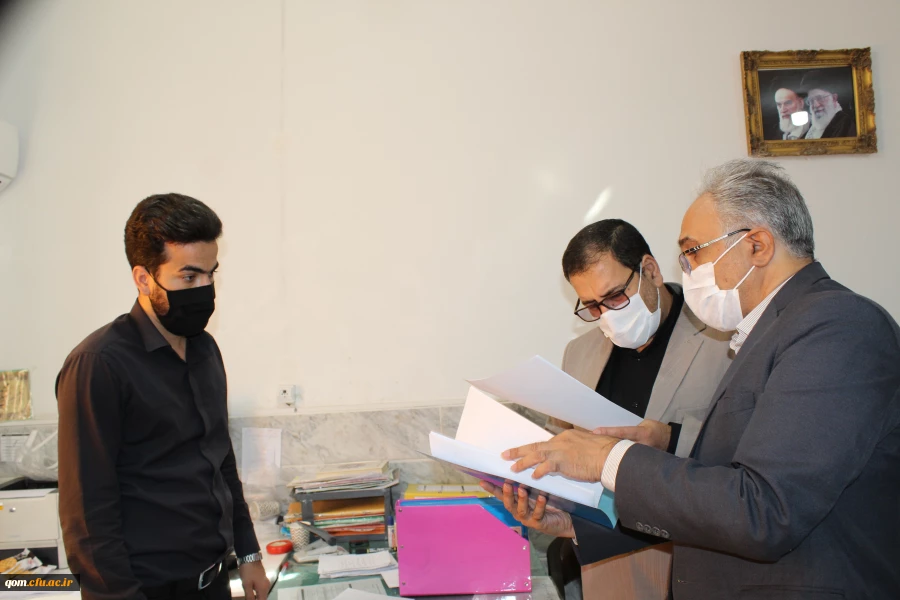 بازدید حسن محمدپور از مصاحبه قبول شدگان چند برابر ظرفیت ورودی99 3