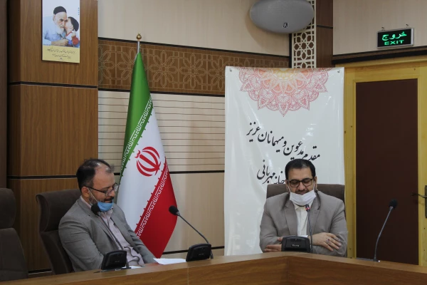 دیدار حسن محمدپور سرپرست مدیریت امور پردیس های استان با مدیر کل کانون پرورش فکری استان قم 2