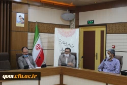 دیدار حسن محمدپور سرپرست مدیریت امور پردیس های استان با مدیر کل کانون پرورش فکری استان قم 3