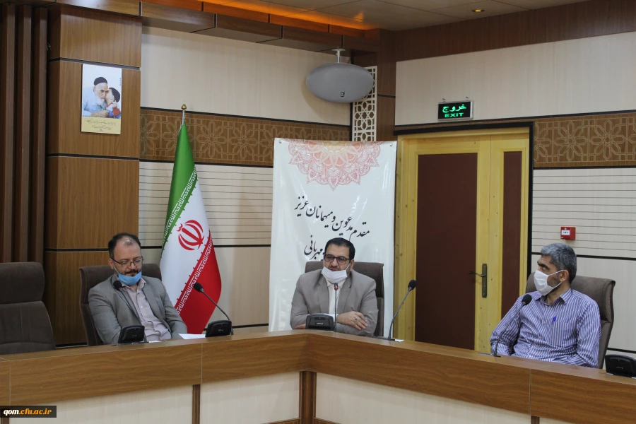 دیدار حسن محمدپور سرپرست مدیریت امور پردیس های استان با مدیر کل کانون پرورش فکری استان قم 3