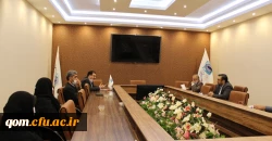 امضاء تفاهم نامه همکاری فی مابین دانشگاه فرهنگیان استان قم و موسسه نور المجتبی 2