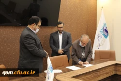 امضاء تفاهم نامه همکاری فی مابین دانشگاه فرهنگیان استان قم و موسسه نور المجتبی 3