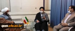 بازدید حجت الاسلام سید امین الله دادگر مسؤول نهاد نمایندگی مقام معظم رهبری در دانشگاه فرهنگیان از مرکز تربیت مبلغ معلم دانشگاه  2
