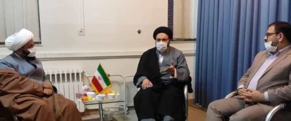 بازدید حجت الاسلام سید امین الله دادگر مسؤول نهاد نمایندگی مقام معظم رهبری در دانشگاه فرهنگیان از مرکز تربیت مبلغ معلم دانشگاه  2