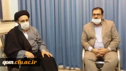 بازدید حجت الاسلام سید امین الله دادگر مسؤول نهاد نمایندگی مقام معظم رهبری در دانشگاه فرهنگیان از مرکز تربیت مبلغ معلم دانشگاه  3