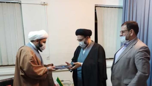 بازدید حجت الاسلام سید امین الله دادگر مسؤول نهاد نمایندگی مقام معظم رهبری در دانشگاه فرهنگیان از مرکز تربیت مبلغ معلم دانشگاه  4