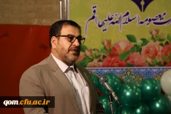 برگزاری آیین استقبال از نودانشجومعلمان دانشگاه فرهنگیان استان قم 6