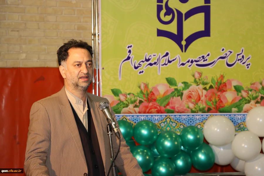 برگزاری آیین استقبال از نودانشجومعلمان دانشگاه فرهنگیان استان قم 7