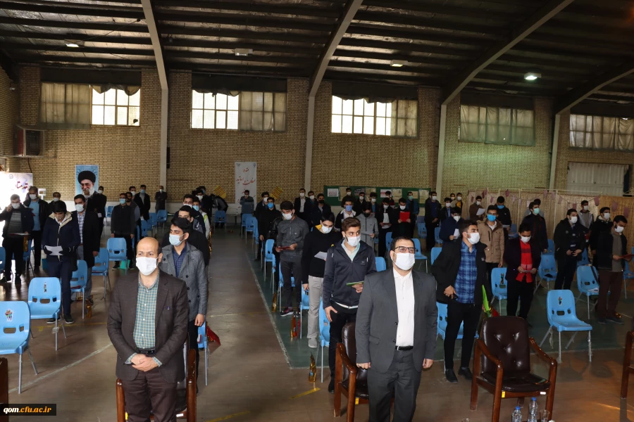 آیین استقبال از دانشجومعلمان جدیدالورودسال 99 ویژه برادران 7