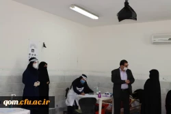 بازدید حسن محمدپور سرپرست مدیریت امور پردیس های استانی از مراحل مصاحبه و گزینش مهارت آموزان ماده28 استان قم 2