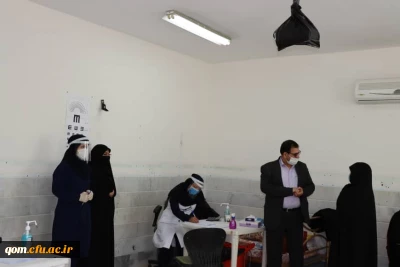 بازدید حسن محمدپور سرپرست مدیریت امور پردیس های استانی از مراحل مصاحبه و گزینش مهارت آموزان ماده28 استان قم