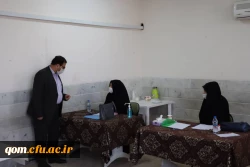 بازدید حسن محمدپور سرپرست مدیریت امور پردیس های استانی از مراحل مصاحبه و گزینش مهارت آموزان ماده28 استان قم 5